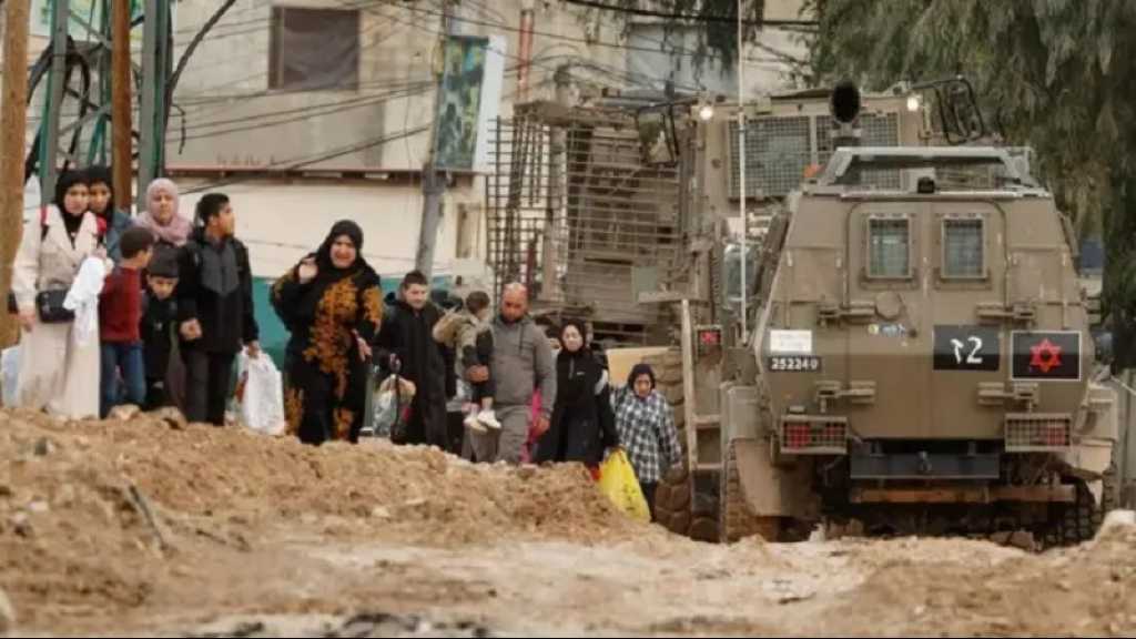 Offensive en Cisjordanie: 5.000 familles déplacées de force des camps de réfugiés de Jénine et de Toulkarem