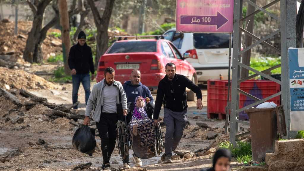 Cisjordanie occupée: Les forces «israéliennes» ont déplacé près de 40 mille Palestiniens depuis janvier