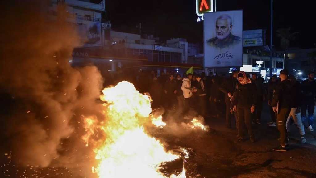 Annulation d’un vol iranien à Beyrouth: protestation et routes bloquées