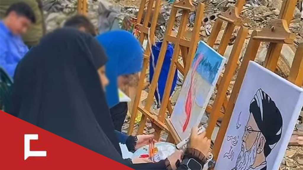 Sayyed Nasrallah dans les peintures des enfants: tristesse, force et beaucoup d’amour