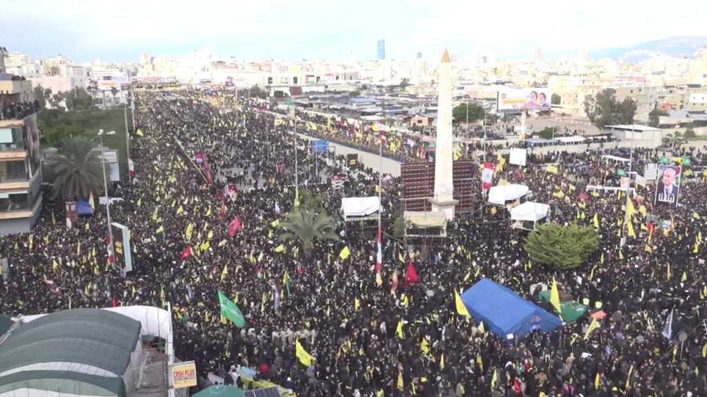 Une marée humaine à Beyrouth pour les funérailles du martyr de la nation