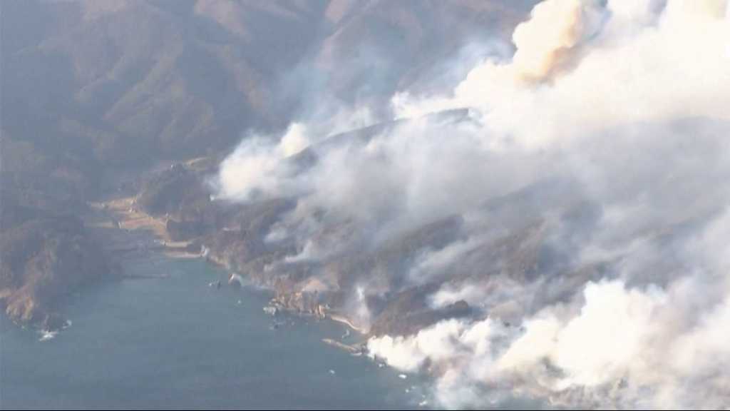 Le Japon confronté à son pire incendie de forêt en 50 ans, qui continue de se propager