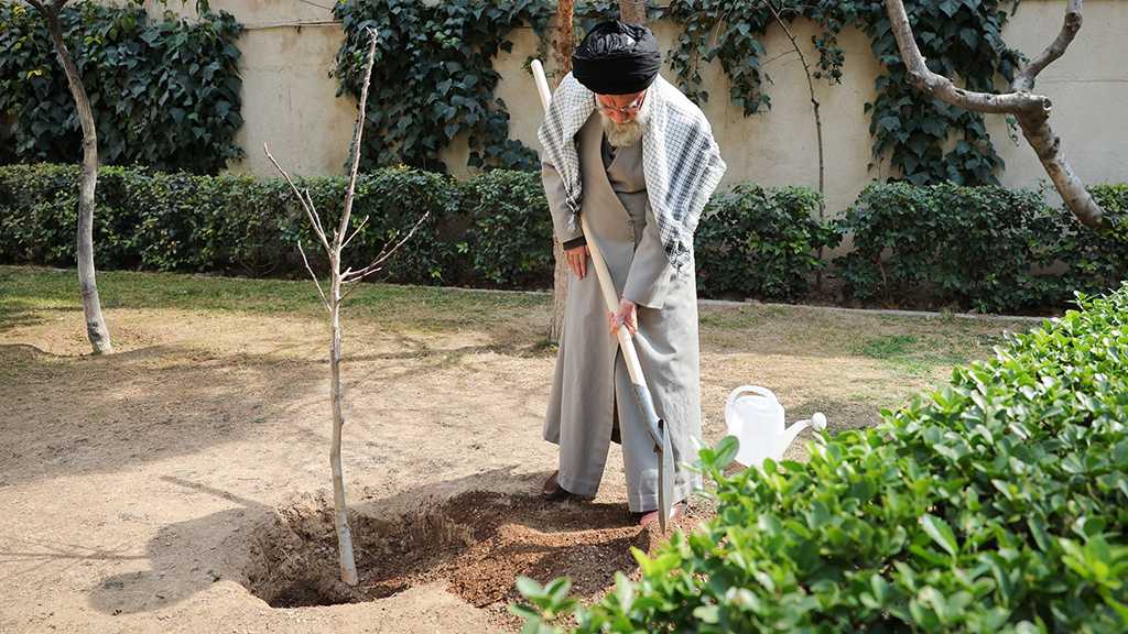 «Une initiative essentielle et bénéfique»: L’imam Khamenei encourage la plantation d’arbres (Photos)