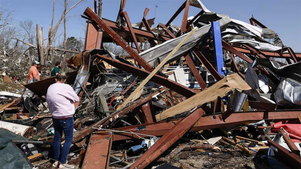 Etats-Unis: Au moins 39 morts dans de violentes tempêtes et tornades