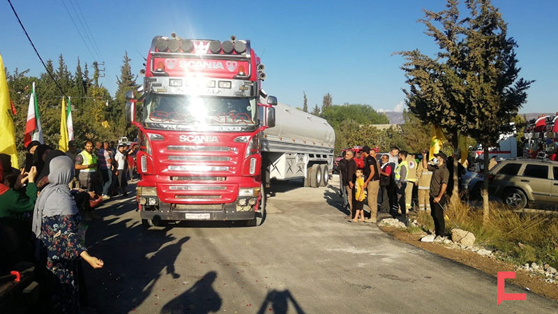 Les premiers camions-citernes chargés de fuel iranien sont arrivés au Liban