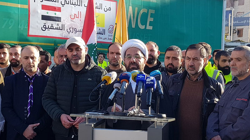 Séisme en Syrie: le 2ème convoi humanitaire du Hezbollah arrive à Alep